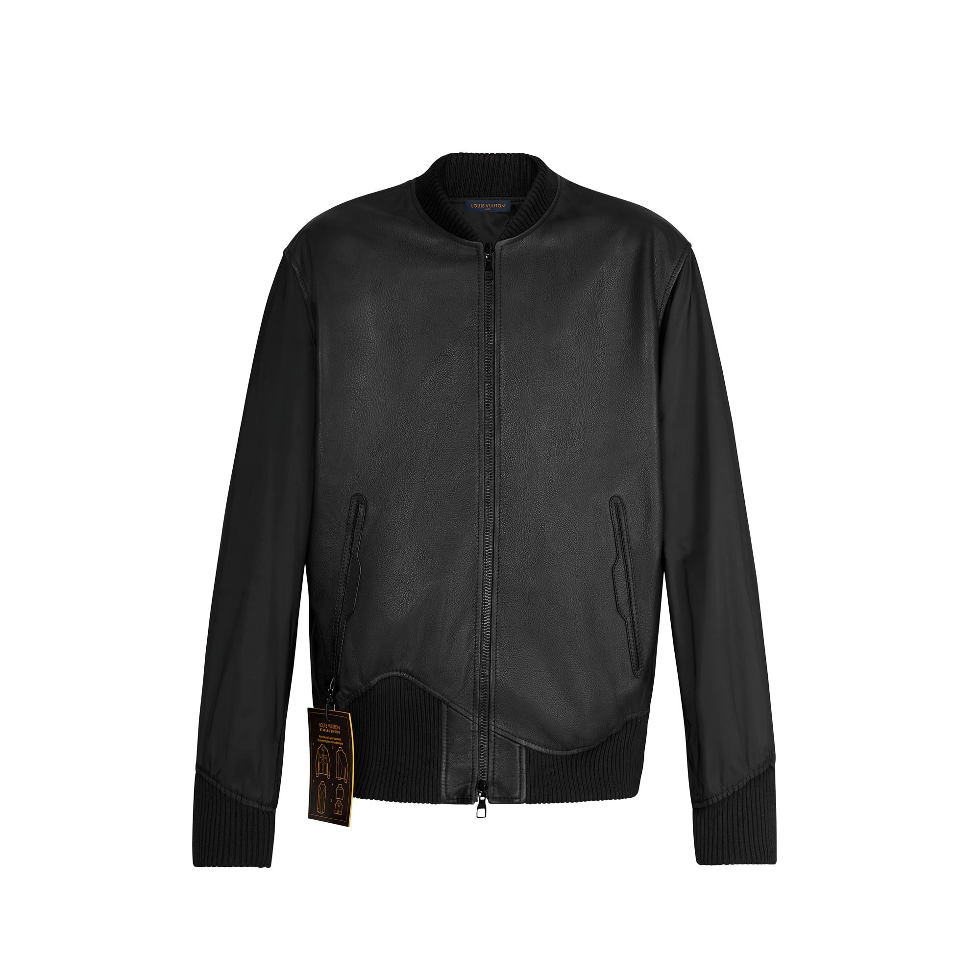 Reversible Leather Nylon Jacket - Ready to Wear | LOUIS VUITTON